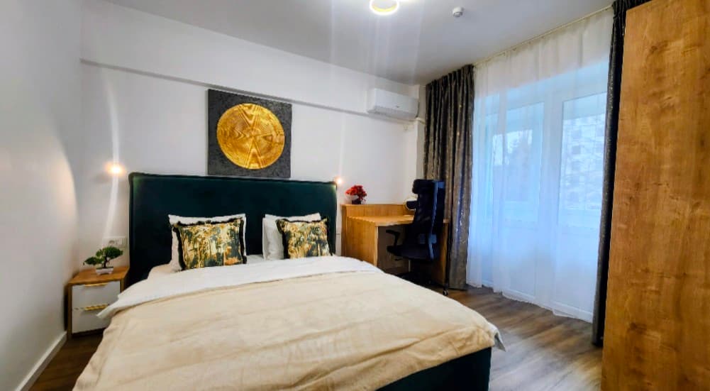 The Modern Green Gem — Bedroom
