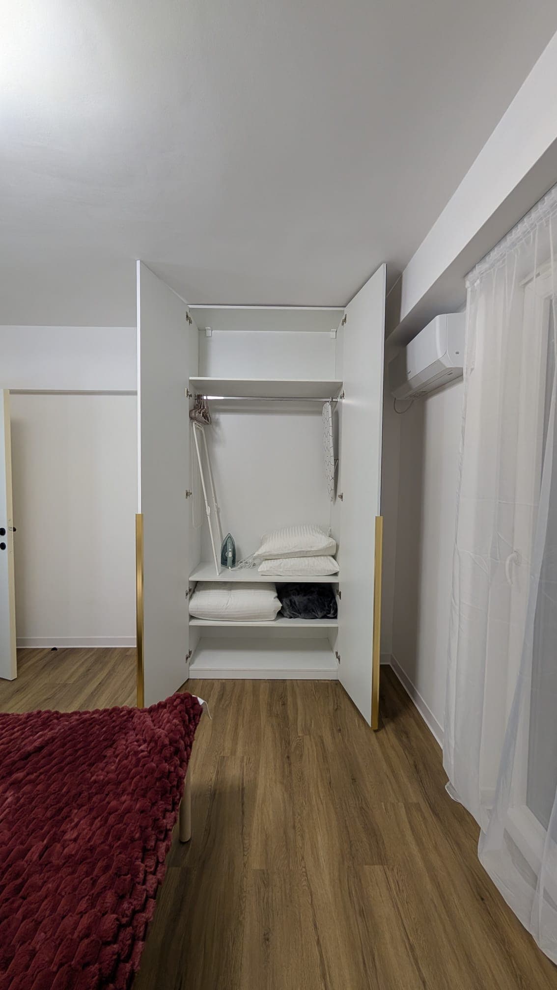 The Modern Oak Gem — Bedroom 1 Closet
